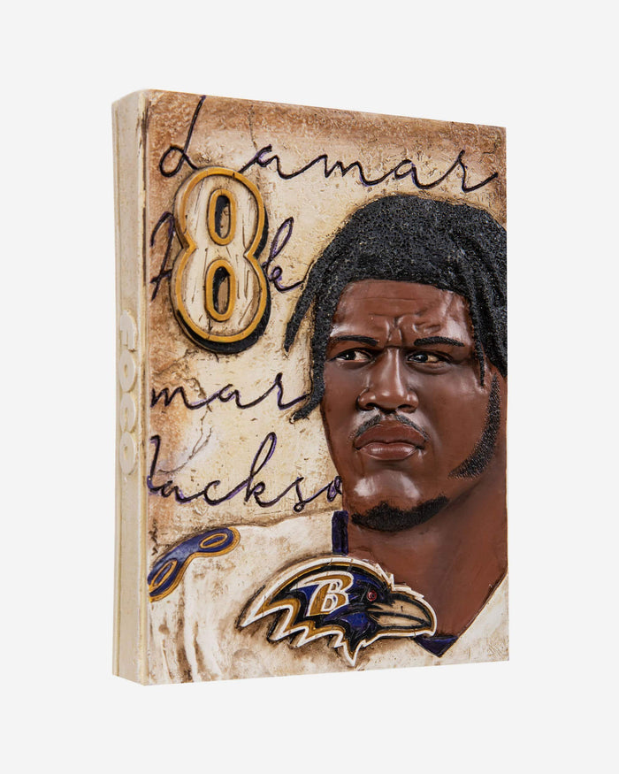 Lamar Jackson Baltimore Ravens Player Wall Plaque FOCO - FOCO.com