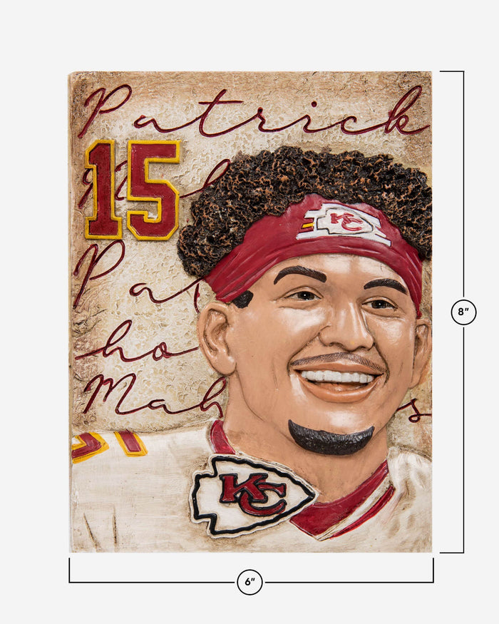 Patrick Mahomes Kansas City Chiefs Player Wall Plaque FOCO - FOCO.com