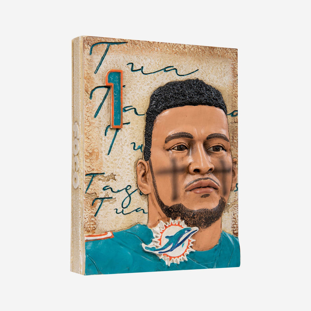 Tua Tagovailoa Miami Dolphins Player Wall Plaque FOCO - FOCO.com