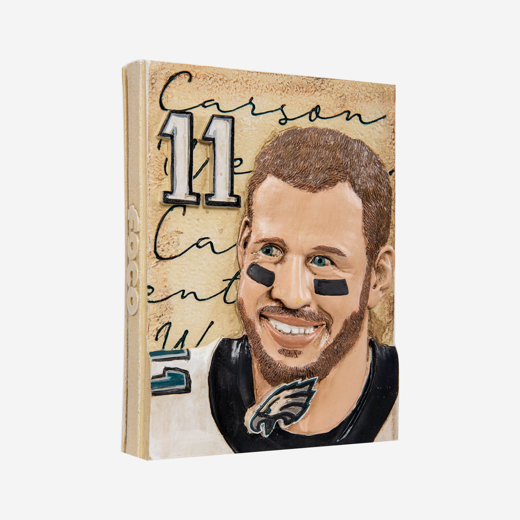 Carson Wentz Philadelphia Eagles Player Wall Plaque FOCO - FOCO.com