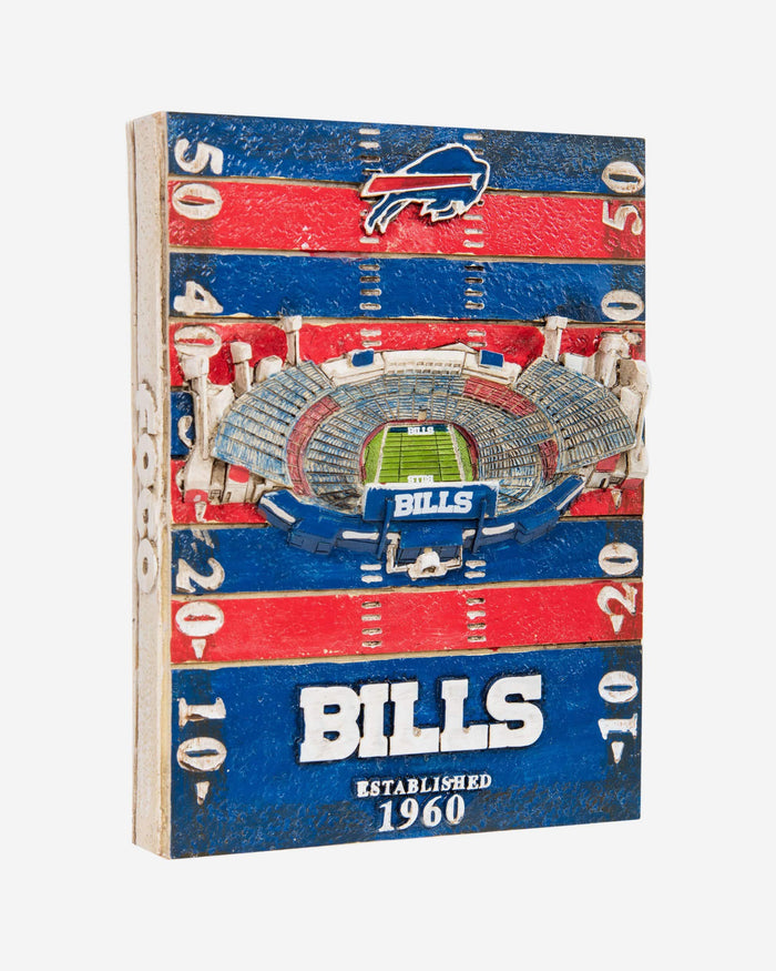 Buffalo Bills New Era Field Stadium Wall Plaque FOCO - FOCO.com