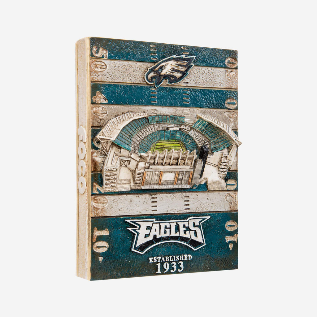 Philadelphia Eagles Lincoln Financial Field Stadium Wall Plaque FOCO - FOCO.com