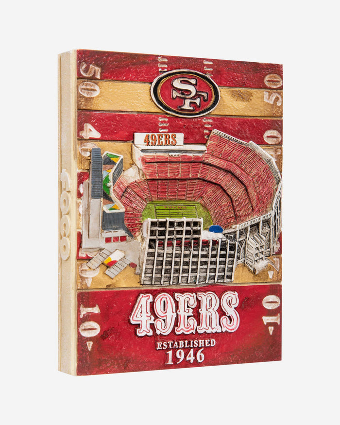 San Francisco 49ers Levi's Stadium Wall Plaque FOCO - FOCO.com