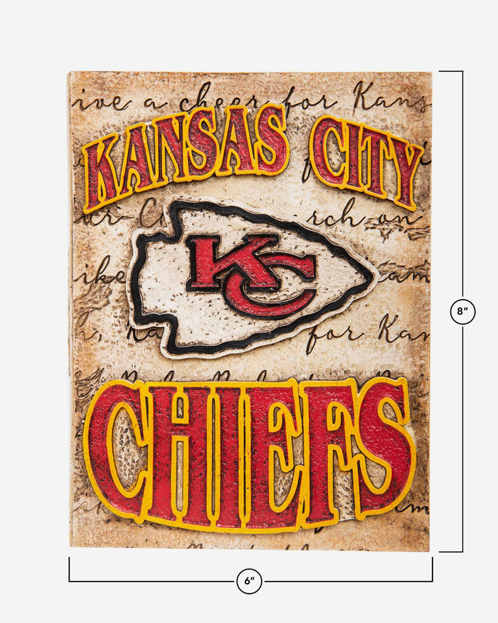 Kansas City Chiefs Team Logo Wall Plaque FOCO - FOCO.com