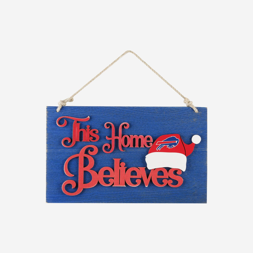 Buffalo Bills This Home Believes Wall Sign FOCO - FOCO.com