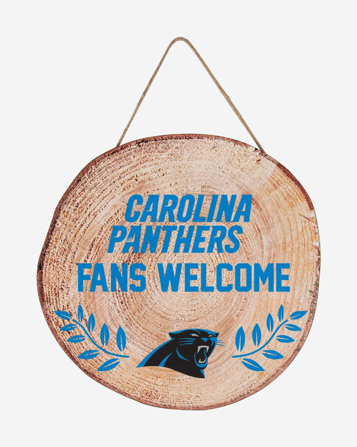 Carolina Panthers Wood Stump Sign FOCO - FOCO.com