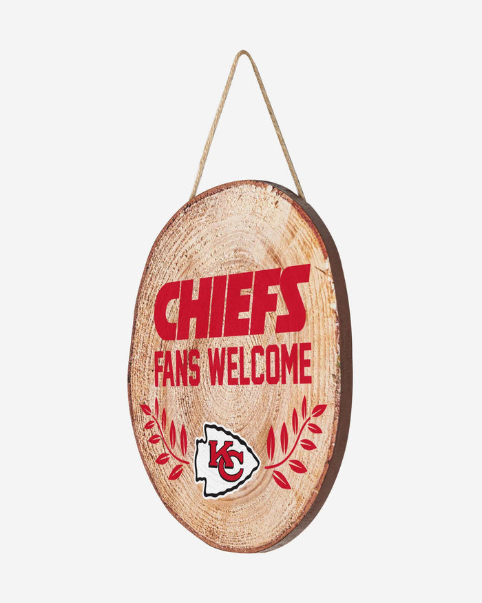 Kansas City Chiefs Wood Stump Sign FOCO - FOCO.com