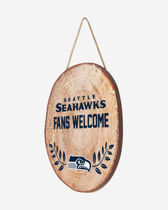 Seattle Seahawks Wood Stump Sign FOCO - FOCO.com