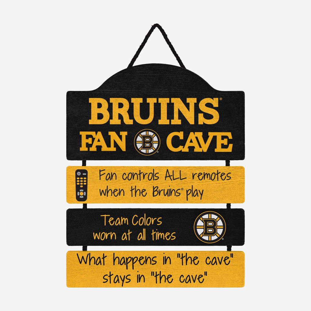 Boston Bruins Mancave Sign FOCO - FOCO.com