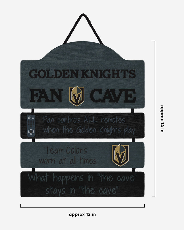Vegas Golden Knights Mancave Sign FOCO - FOCO.com