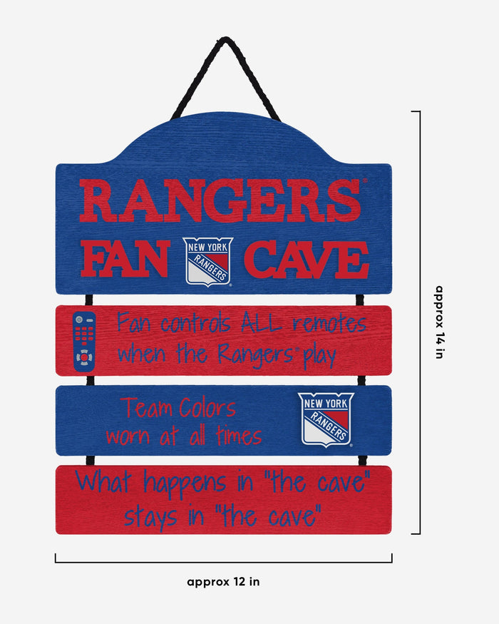 New York Rangers Mancave Sign FOCO - FOCO.com