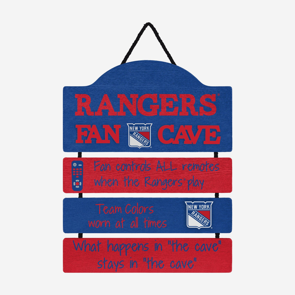 New York Rangers Mancave Sign FOCO - FOCO.com