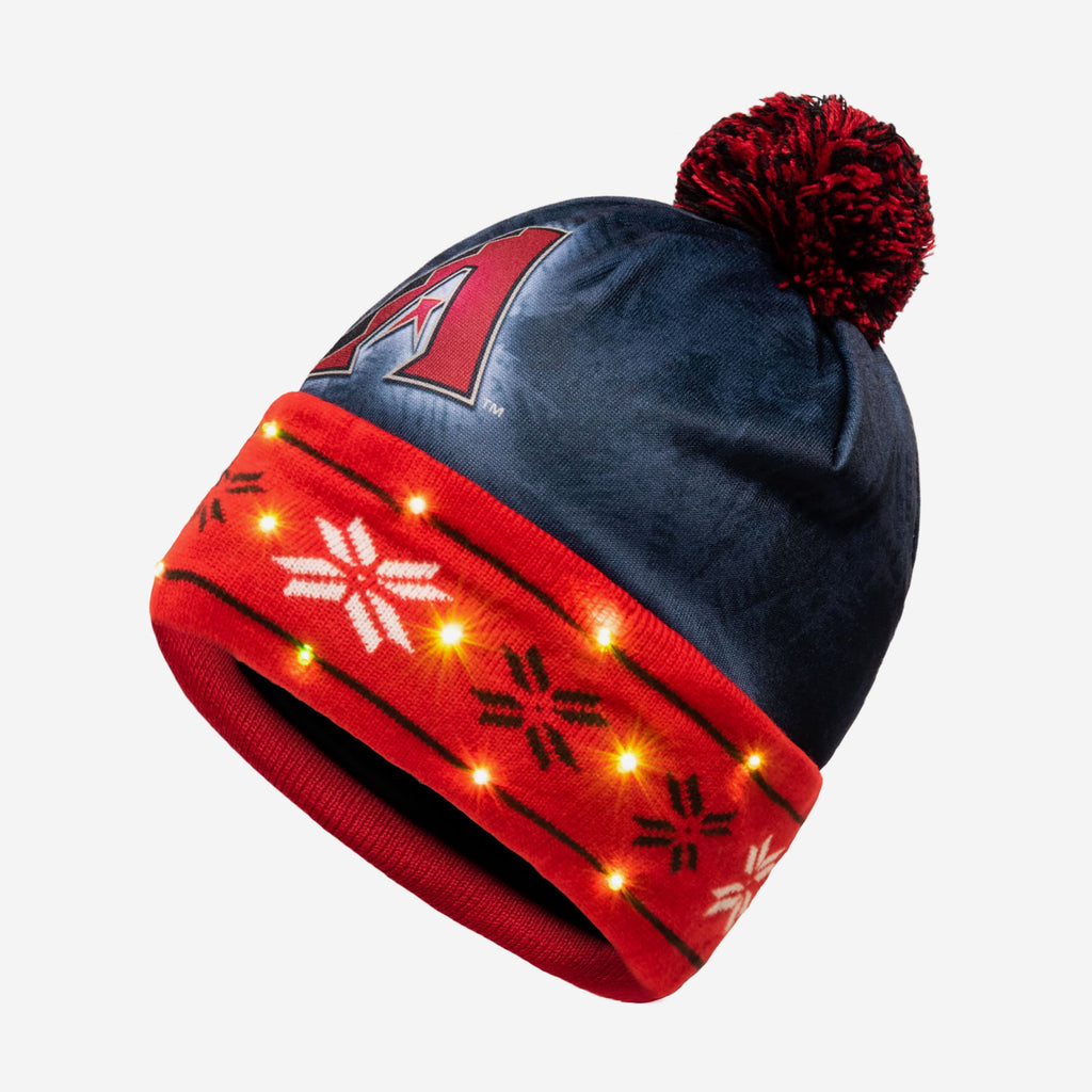 Arizona Diamondbacks Big Logo Light Up Beanie FOCO - FOCO.com