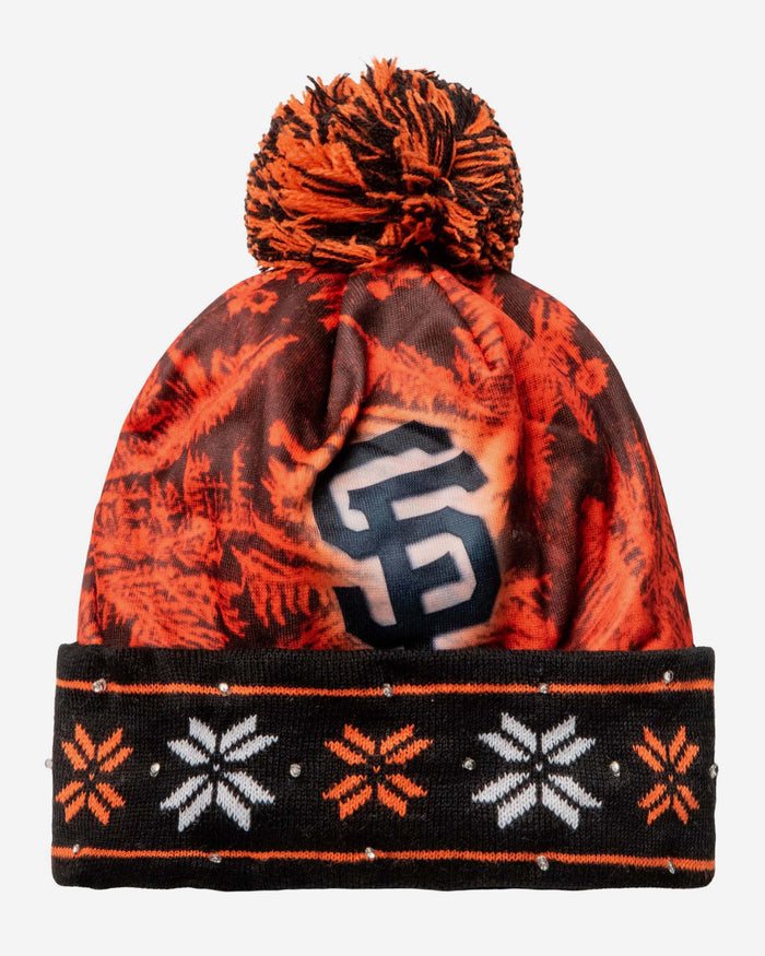 San Francisco Giants Big Logo Light Up Beanie FOCO - FOCO.com