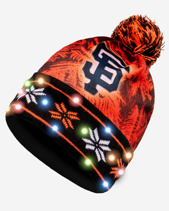 San Francisco Giants Big Logo Light Up Beanie FOCO - FOCO.com