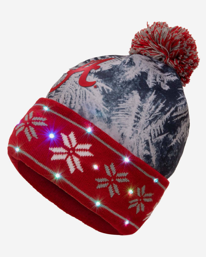 Alabama Crimson Tide Big Logo Light Up Beanie FOCO - FOCO.com