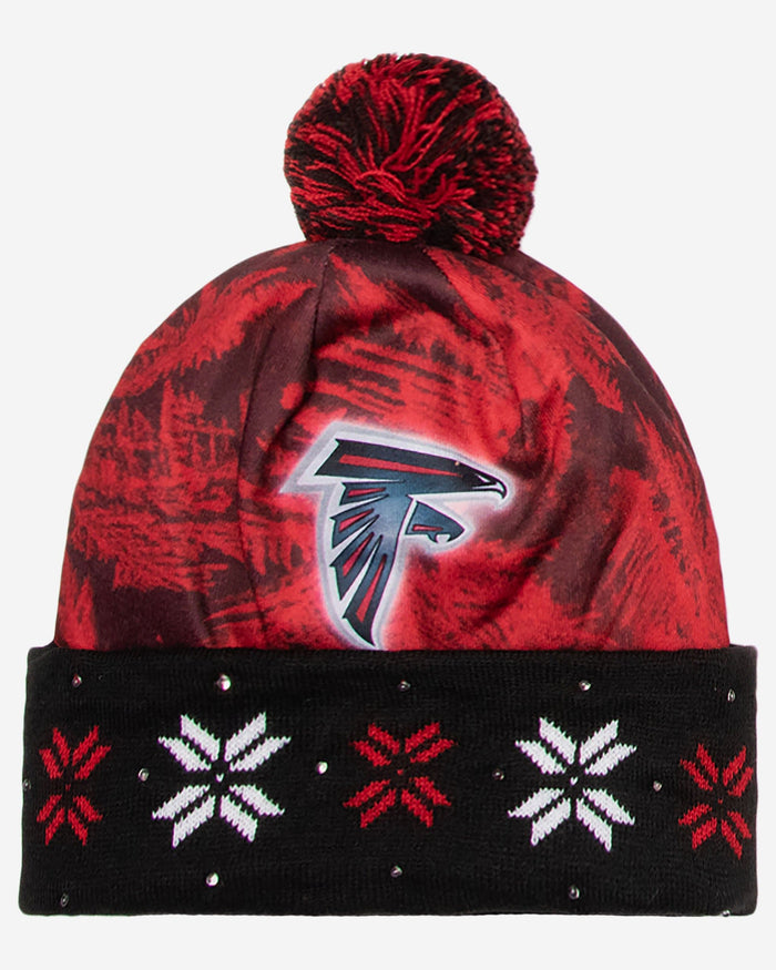 Atlanta Falcons Big Logo Light Up Beanie FOCO - FOCO.com