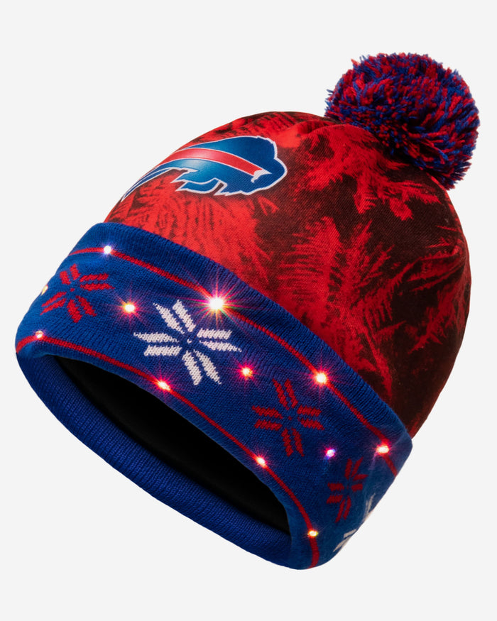 Buffalo Bills Big Logo Light Up Beanie FOCO - FOCO.com