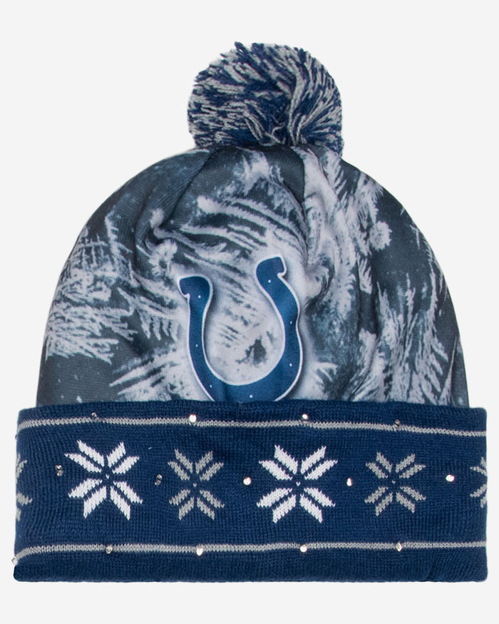 Indianapolis Colts Big Logo Light Up Beanie FOCO - FOCO.com