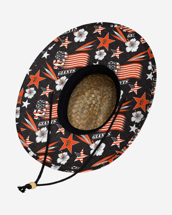 San Francisco Giants Americana Straw Hat FOCO - FOCO.com