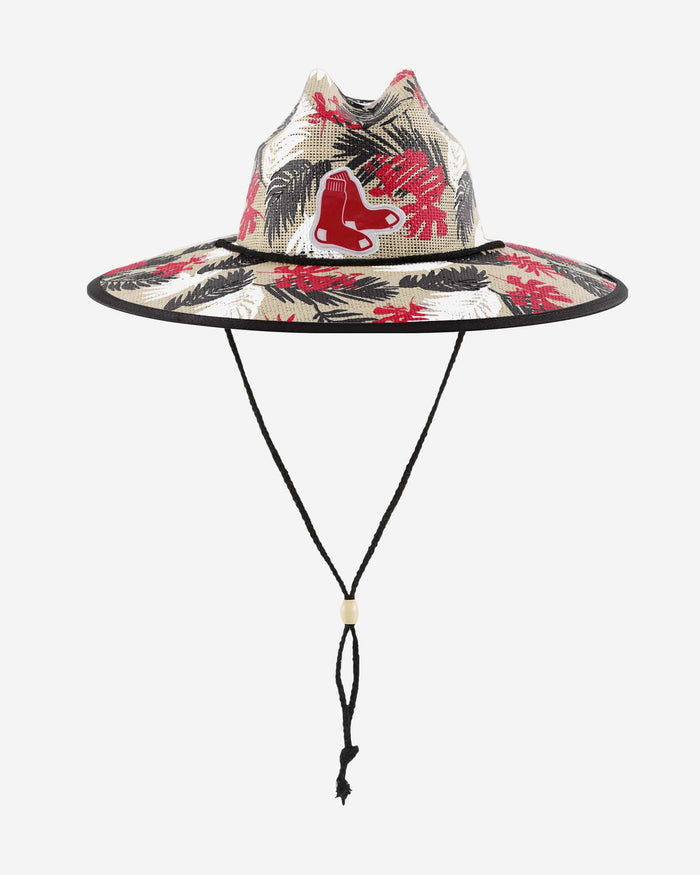 Boston Red Sox Floral Printed Straw Hat FOCO - FOCO.com