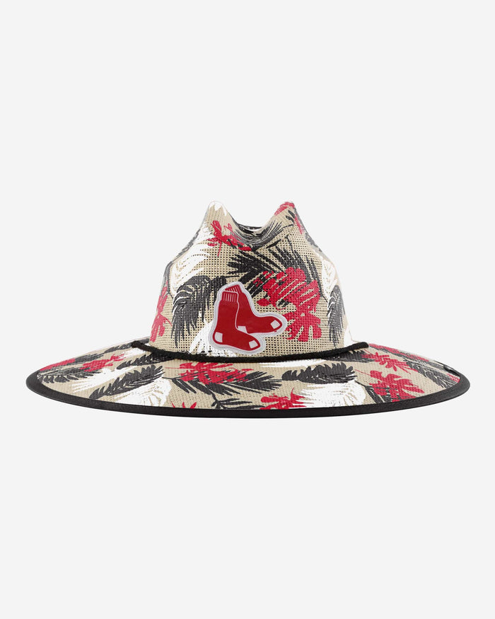 Boston Red Sox Floral Printed Straw Hat FOCO - FOCO.com