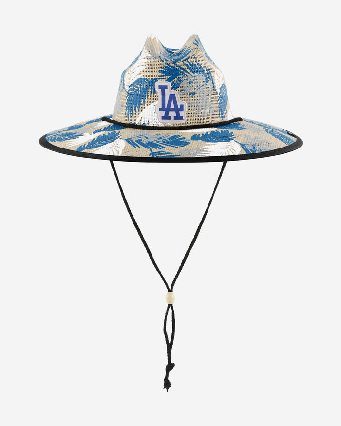 Los Angeles Dodgers Floral Printed Straw Hat FOCO - FOCO.com