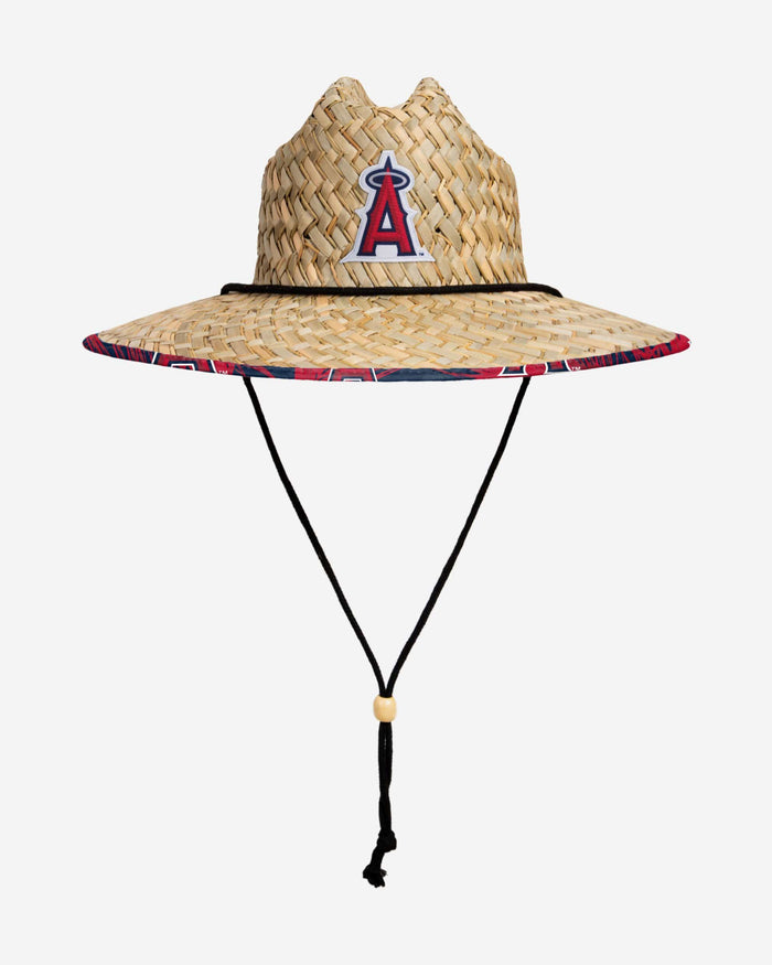 Los Angeles Angels Floral Straw Hat FOCO - FOCO.com