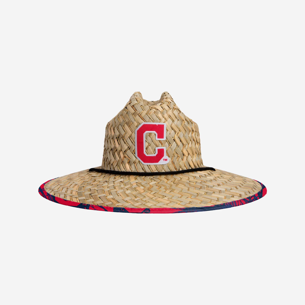 Cleveland Guardians Original Floral Straw Hat FOCO - FOCO.com