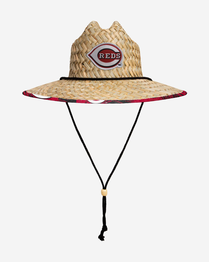 Cincinnati Reds Floral Straw Hat FOCO - FOCO.com