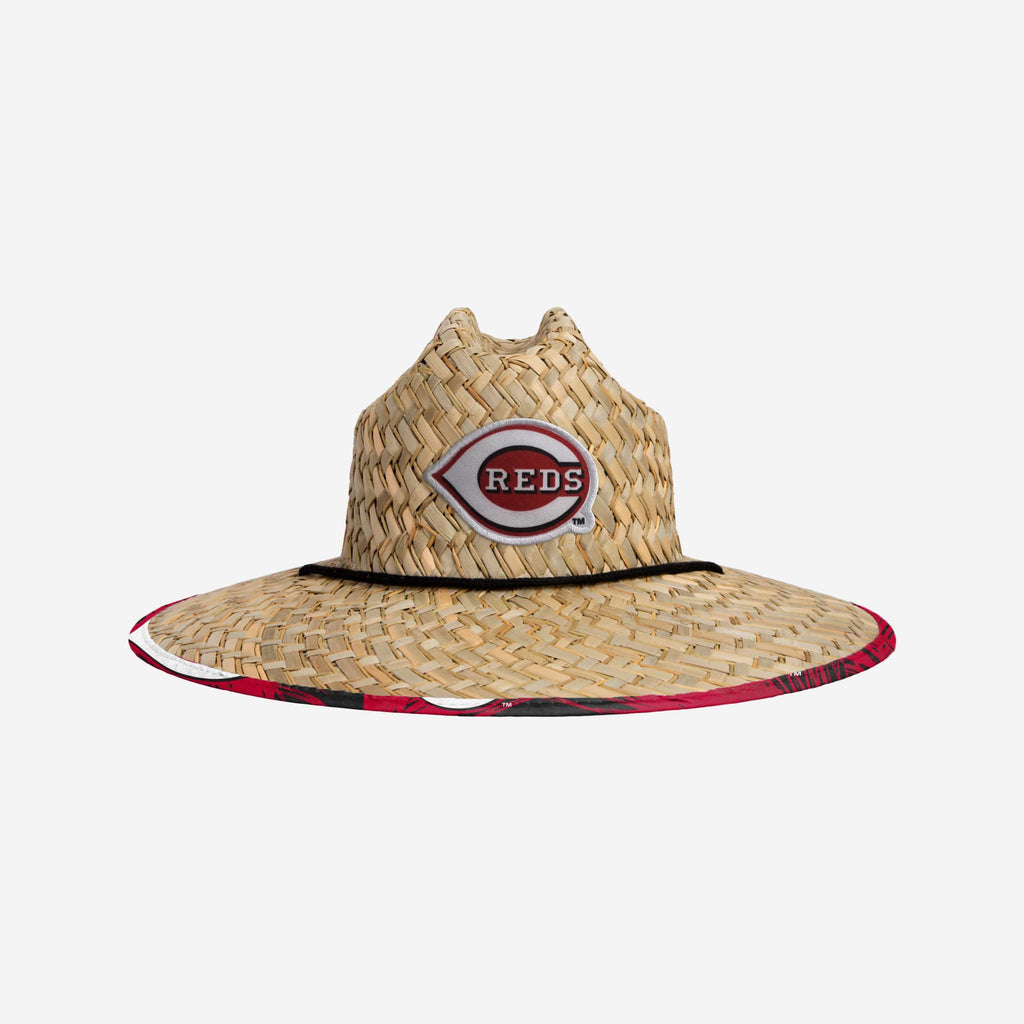 Cincinnati Reds Floral Straw Hat FOCO - FOCO.com