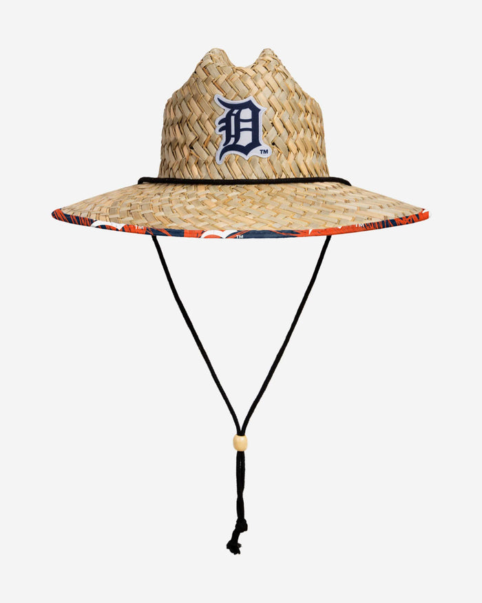 Detroit Tigers Floral Straw Hat FOCO - FOCO.com