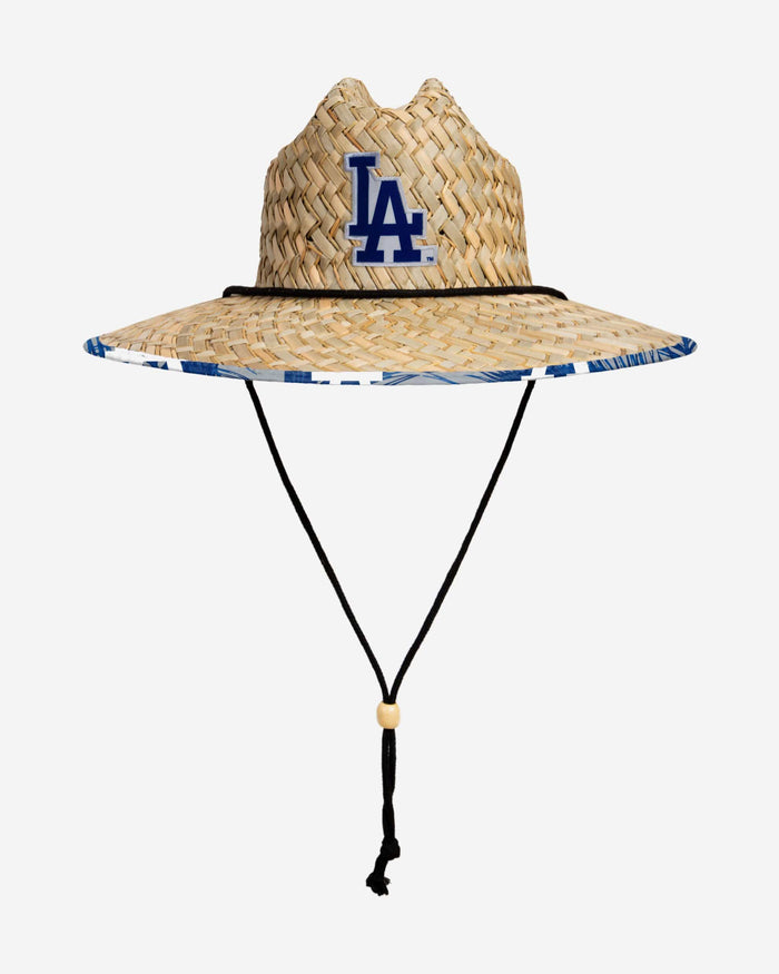 Los Angeles Dodgers Floral Straw Hat FOCO - FOCO.com