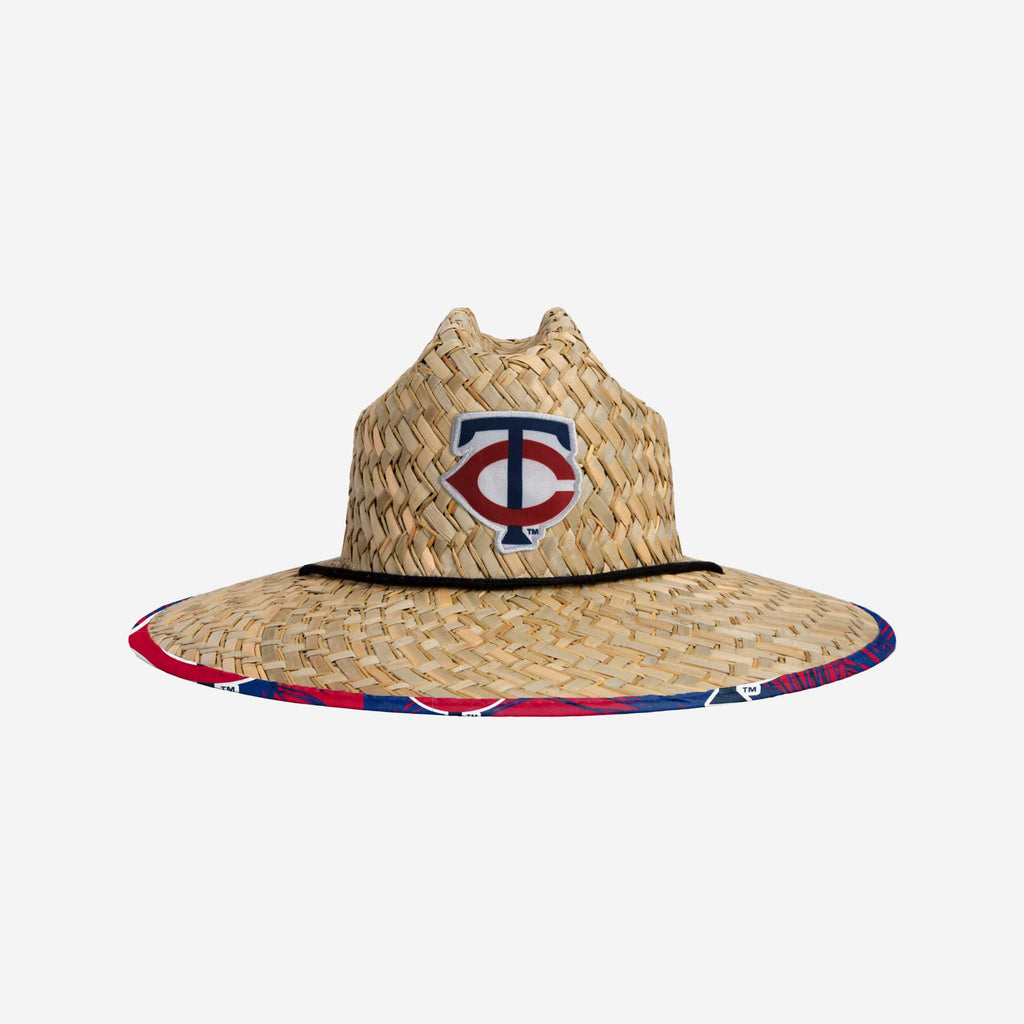 Minnesota Twins Floral Straw Hat FOCO - FOCO.com