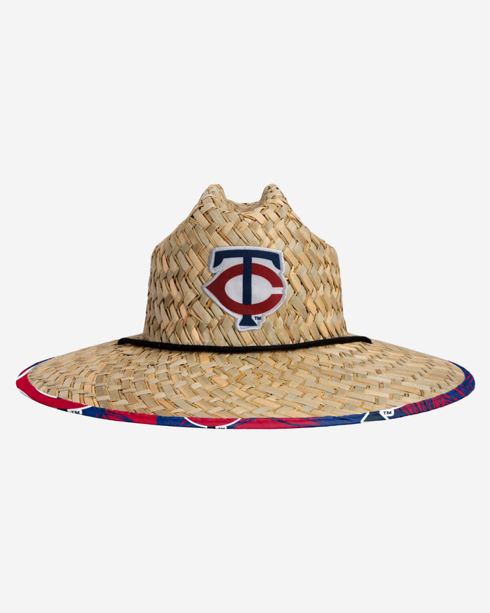 Minnesota Twins Floral Straw Hat FOCO - FOCO.com