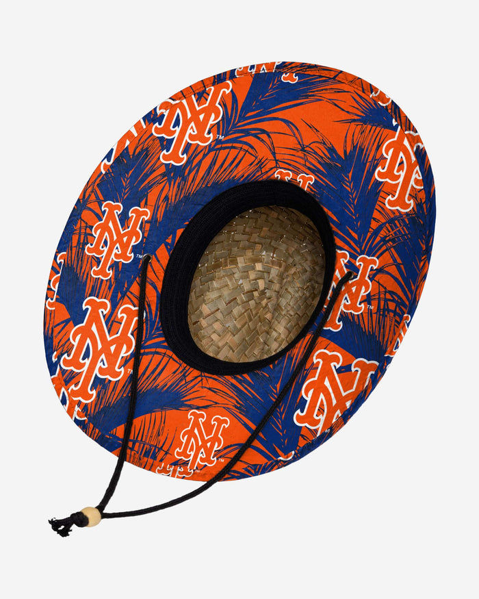 New York Mets Floral Straw Hat FOCO - FOCO.com