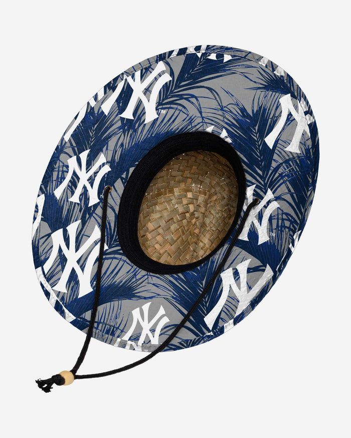 New York Yankees Floral Straw Hat FOCO - FOCO.com