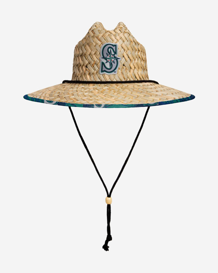 Seattle Mariners Floral Straw Hat FOCO - FOCO.com