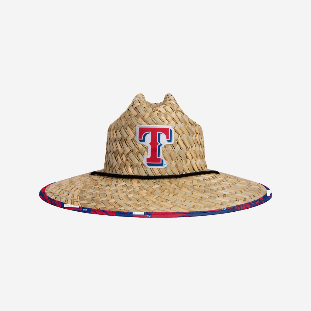 Texas Rangers Floral Straw Hat FOCO - FOCO.com