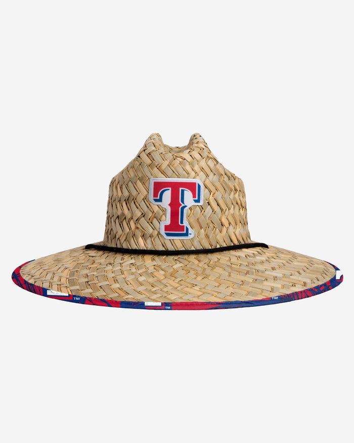 Texas Rangers Floral Straw Hat FOCO - FOCO.com