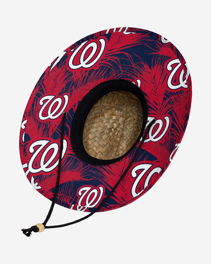 Washington Nationals Floral Straw Hat FOCO - FOCO.com