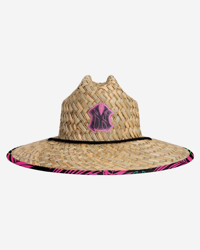 New York Yankees Highlights Straw Hat FOCO - FOCO.com