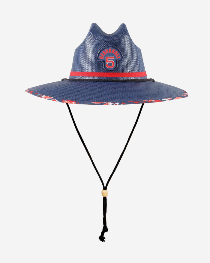 Enrique Hernandez Boston Red Sox Straw Hat FOCO - FOCO.com