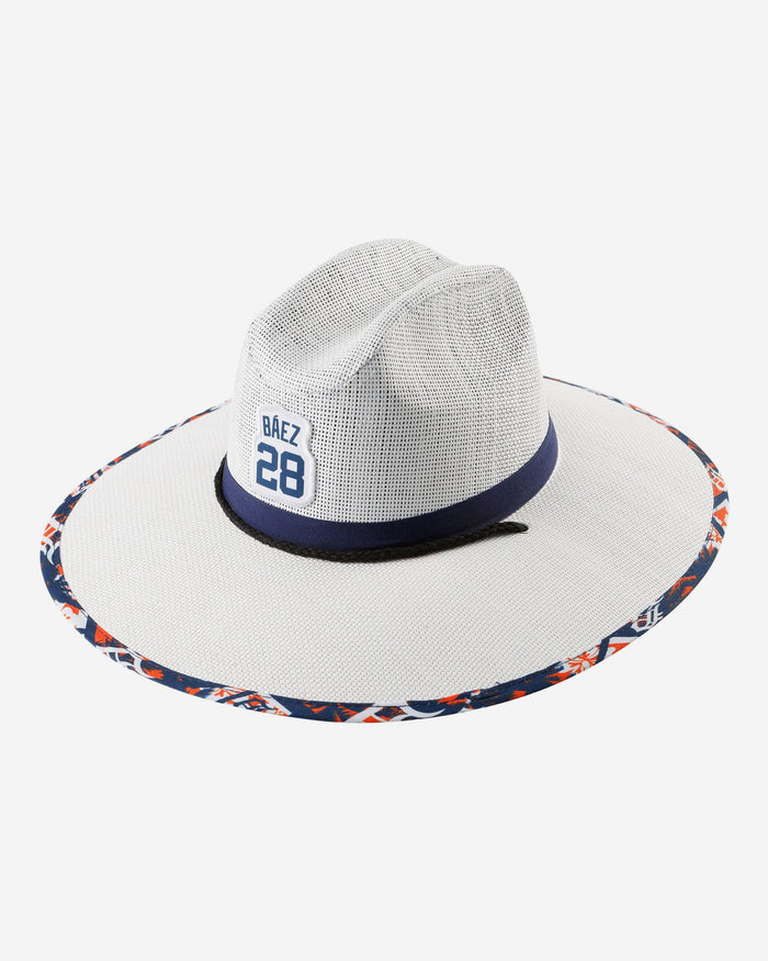 Javier Baez Detroit Tigers Straw Hat FOCO - FOCO.com