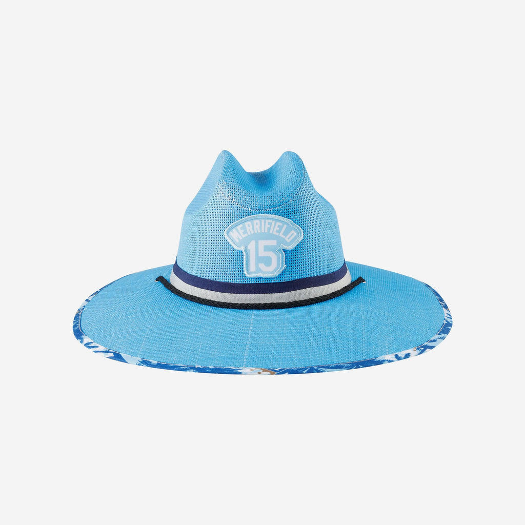 Whit Merrifield Kansas City Royals Straw Hat FOCO - FOCO.com