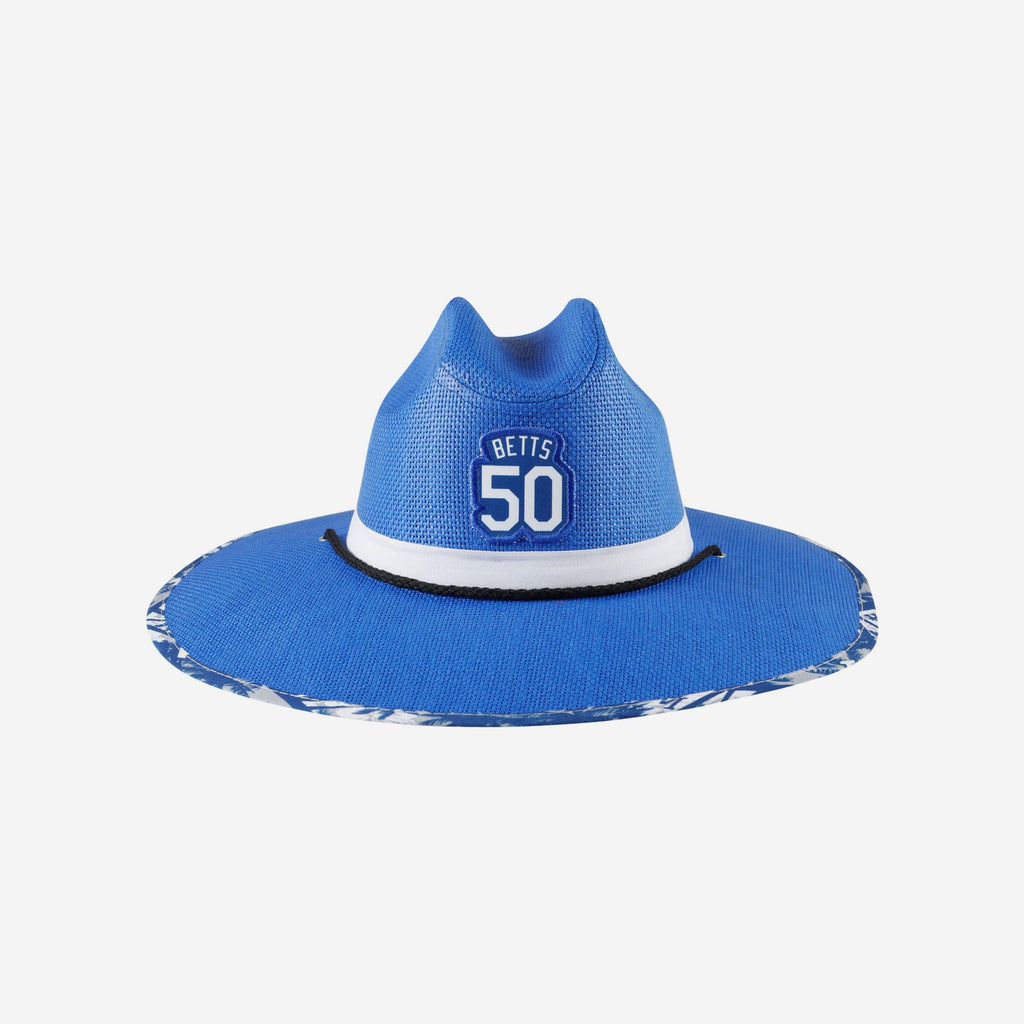 Mookie Betts Los Angeles Dodgers Straw Hat FOCO - FOCO.com