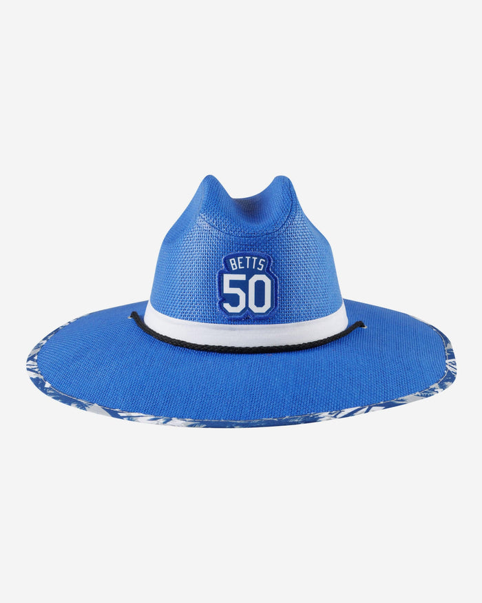 Mookie Betts Los Angeles Dodgers Straw Hat FOCO - FOCO.com