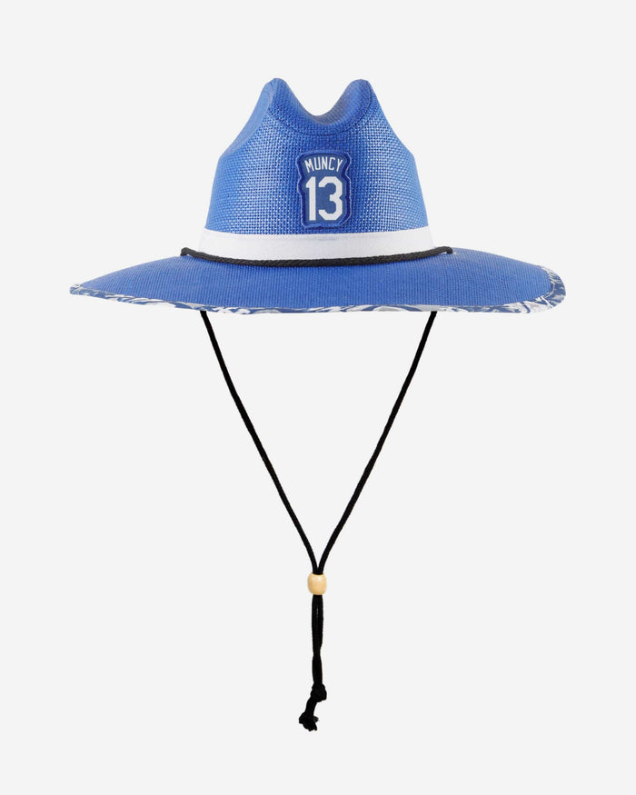 Max Muncy Los Angeles Dodgers Straw Hat FOCO - FOCO.com