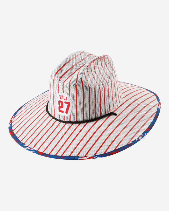 Aaron Nola Philadelphia Phillies Player Straw Hat FOCO - FOCO.com