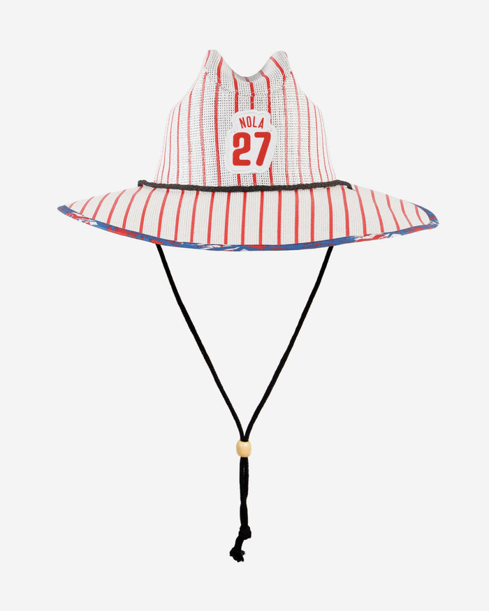 Aaron Nola Philadelphia Phillies Player Straw Hat FOCO - FOCO.com